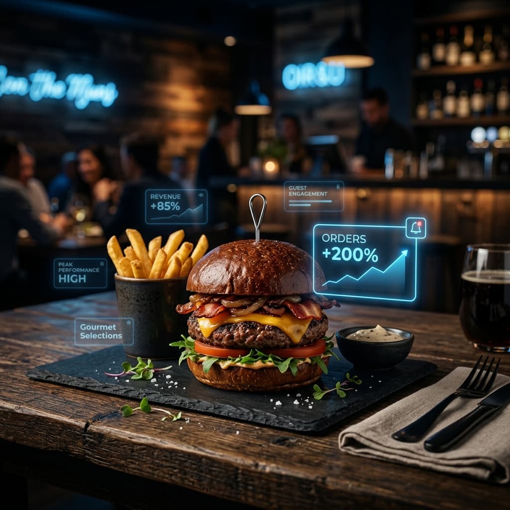 Hambúrgueres e American Food